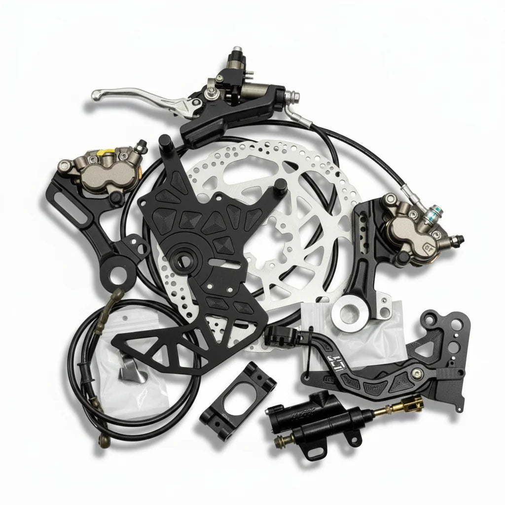 Handbrake and Footbrake Kit for Surron lbx-Eride-79 Bike